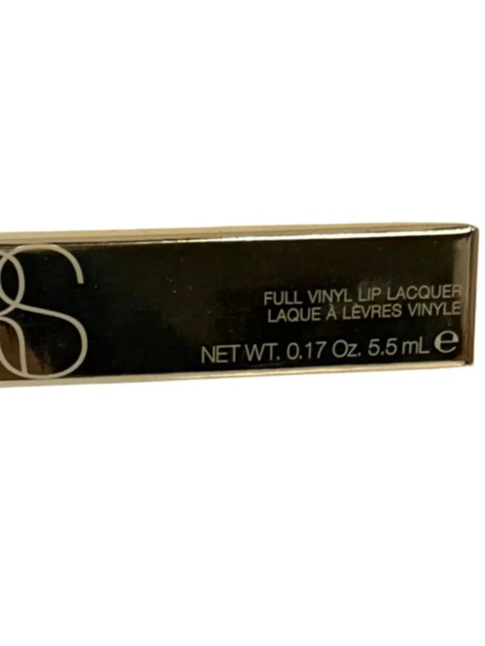 NARS Full Vinyl Lip Lacquer 2437 Cape Town Metallic Rose Gold 0.17 oz NIB